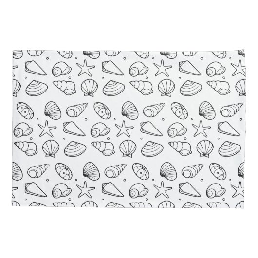 zeeschelp Kussensloop (Achterkant)