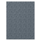Zeeschelp Kust Nautilus Boho Strand Donkerblauw Tafelkleed (Voorkant)
