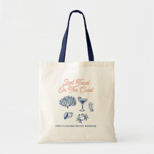 Zeeschelp Laatste toast kust vrijgezellenfeest wee Tote Bag