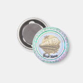 zeeschelp magneet (Voorkant / Achterkant)