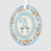 Zeeschelp Monogram Ornament (voorkant)