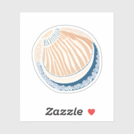 Zeeschelp | Mooie Oceaanschelp Sticker