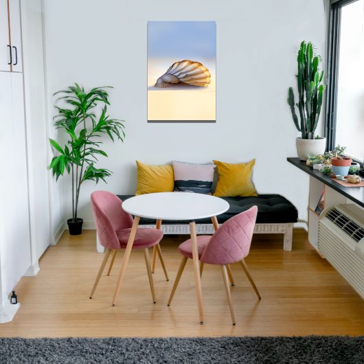 Zeeschelp op Zand Canvas Print