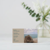 Zeeschelp | Perzikparadijs Visitekaartje (Staand voorkant)