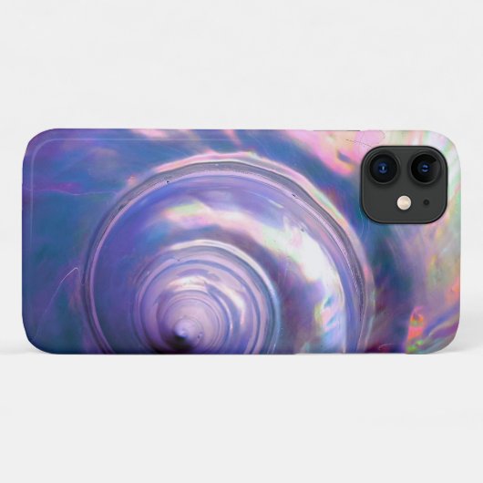 Zeeschelp tropische opaal moeder van parel look pa Case-Mate iPhone case (Achterkant (horizontaal))