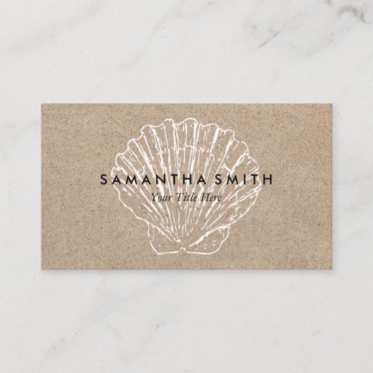 Zeeschelp Visitekaartje (Voorkant)