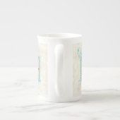 Zeeschelp voor de Starviszee Oceaan Grieks sleutel Porselein Kop (Achterkant)