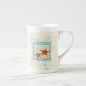 Zeeschelp voor de Starviszee Oceaan Grieks sleutel Porselein Kop (Rechts)