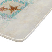 Zeeschelp voor de Starviszee Oceaan Grieks sleutel Snijplank (Hoek)