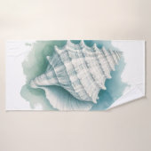 Zeeschelp voor kust/zee badhanddoek (Badhanddoek)