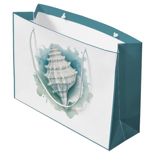 Zeeschelp voor kust/zee groot cadeauzakje (Achterkant Gekanteld)