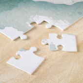 Zeeschelp voor kust/zee legpuzzel (Zijkant)