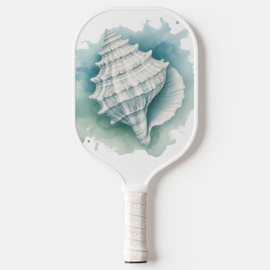 Zeeschelp voor kust/zee pickleball paddle (Voorkant)