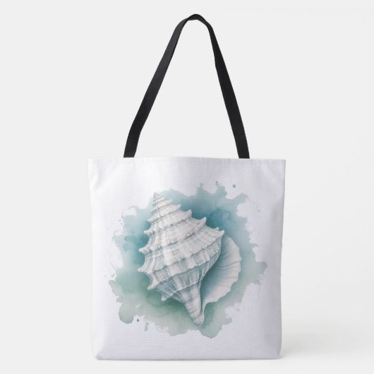 Zeeschelp voor kust/zee tote bag (Voorkant)