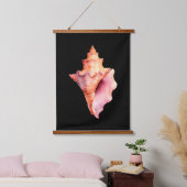 Zeeschelp wandtapijt hangend wandkleed (Slaapkamer)