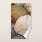 Zeeschelp Zand Dollar Patroon Handdoek (Handdoek)