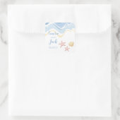 Zeeschelp Zeester Oceaan Zee Thema Sticker (Tas)