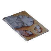 Zeeschelpen aan de kust notitieboek (Rechterzijde)