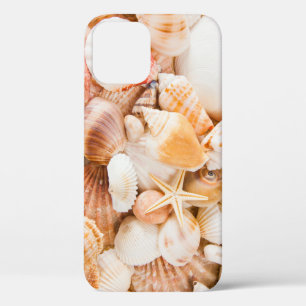 Zeeschelpen achtergrond: mariene thema. Case-Mate iPhone case