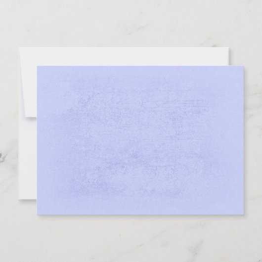 zeeschelpen blauwe strand bruiloft save the date (Achterkant)