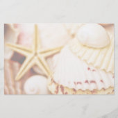  zeeschelpen briefpapier (Voorkant)