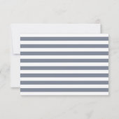 Zeeschelpen & Bruiloftsbelletjes Bruiloft RSVP Kaartje (Achterkant)