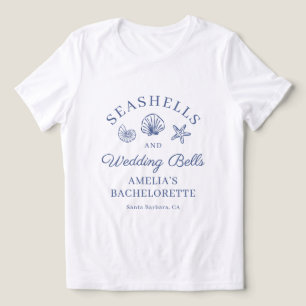 Zeeschelpen & Bruiloftsklokken Bachelorette-weeken Tri-Blend Shirt