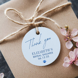 Zeeschelpen & Bruiloftsklokken BRUIDSSCHMAUS Bedankjes Labels