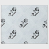  zeeschelpen cadeaupapier (Vlak)