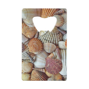 Zeeschelpen Creditkaart Flessenopener