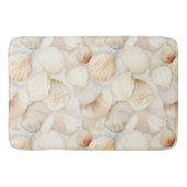 Zeeschelpen Crème Zand Ivoor Strand  Badmat (Voorkant)