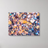 Zeeschelpen en keelschepen canvas afdruk (Voorkant)