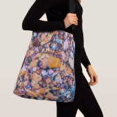 Zeeschelpen en keelschepen crossbody tas (Dichtbij)