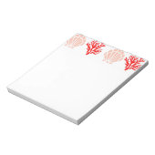 Zeeschelpen en Notitieblok van koraal (Linkerzijde)