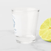 Zeeschelpen en Trouwbellen Bachelorette Feest Shot Glas (Rechts)