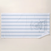 Zeeschelpen En Trouwbellen Kust Bachelorette  Strandlaken (Voorkant)