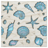 Zeeschelpen en zand Opal ID782 Stof (Swatch)