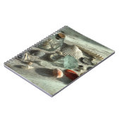Zeeschelpen en Zee Glass Notitieboek (Linkerzijde)