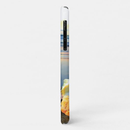 Zeeschelpen en zeesterkreeft op het strand Case-Mate iPhone case (Achterkant/links)