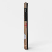 Zeeschelpen en zeesterren gerangschikt op zand Case-Mate iPhone case (Achterkant/links)