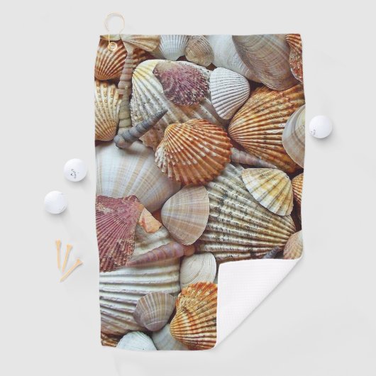 Zeeschelpen Golfhanddoek (Insitu)