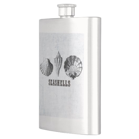  zeeschelpen heupfles (Links)