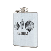 zeeschelpen heupfles (Links)