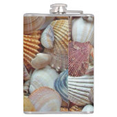 Zeeschelpen Heupfles (Achterkant)