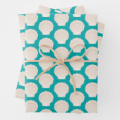 Zeeschelpen Inpakpapier Vel (In situ)