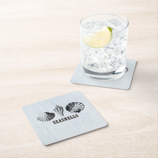  zeeschelpen kartonnen onderzetters (Insitu)