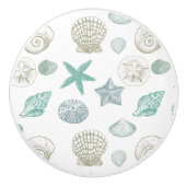 Zeeschelpen Keramische Knop (Voorkant)
