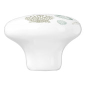 Zeeschelpen Keramische Knop (Zijkant)