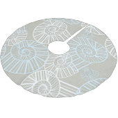 Zeeschelpen Kerstboom Rok (Gekanteld)