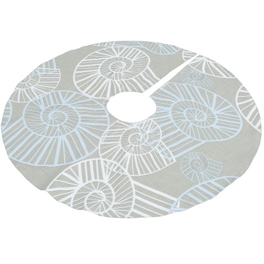 Zeeschelpen Kerstboom Rok (Gekanteld)